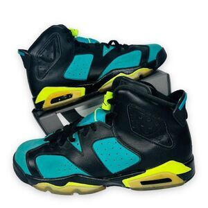 Air Jordan 6 Retro GG 'Turbo Green' 543390-043 Youth 6 Women's 7.5